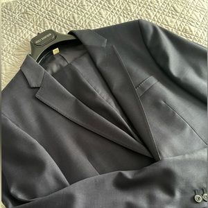 Suit Burberry Travel Navy US 38R / UK 48R - Pants & Jacket